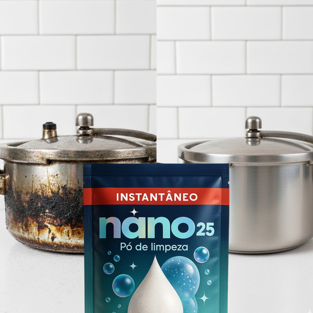 Nano25 - Pó de Limpeza Instantâneo