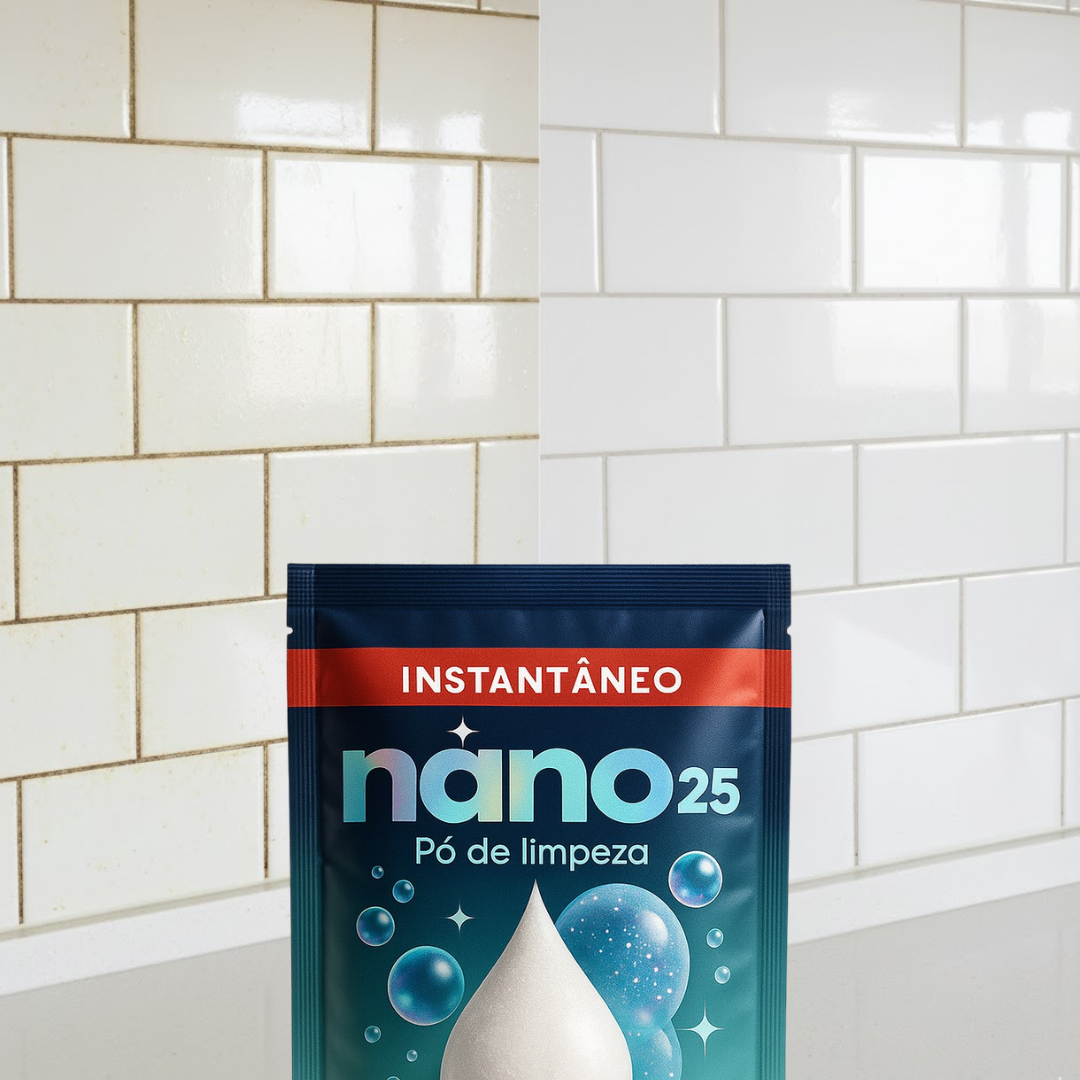 Nano25 - Pó de Limpeza Instantâneo